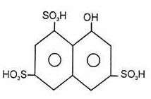 1-萘酚-3,6,8-三磺酸